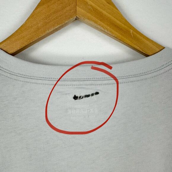 J Crew Factory Mens Washed Jersey Short Sleeve Tee 2X Heather Gray - Picture 9 of 11